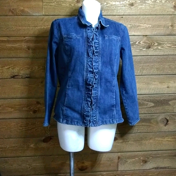 Guns and Roses Customized Jean Jacket Size XXL - Picture 7 of 15